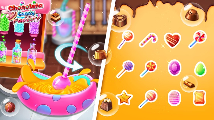 Chocolate Candy Make Factory screenshot-5