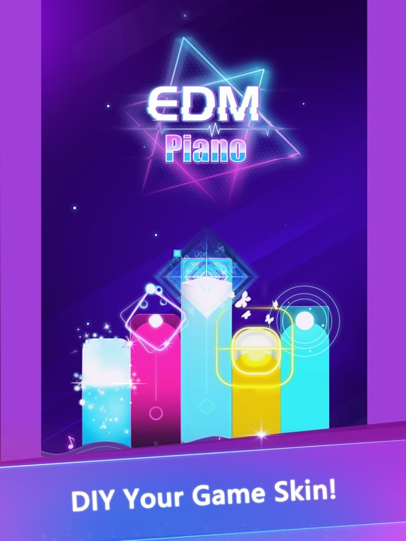 EDM Piano - Magic Fire Tiles screenshot 2