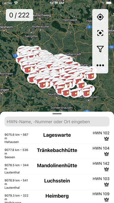 Harzer Wandernadel Community app screenshot 0 by weissfly UG (haftungsbeschrankt) - appdatabase.net