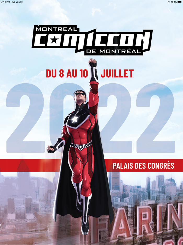 Le Comiccon de Montréal 2022