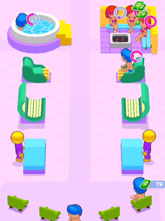 IDLE Spa Salon - 3D Arcade screenshot 3