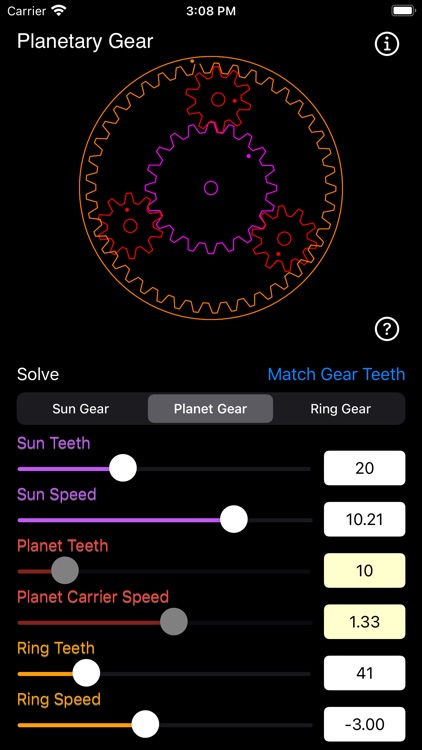 Planetary Gear Calculator screenshot-6