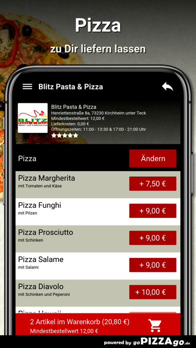 Blitz Pasta - Pizza Kirchheim screenshot 5