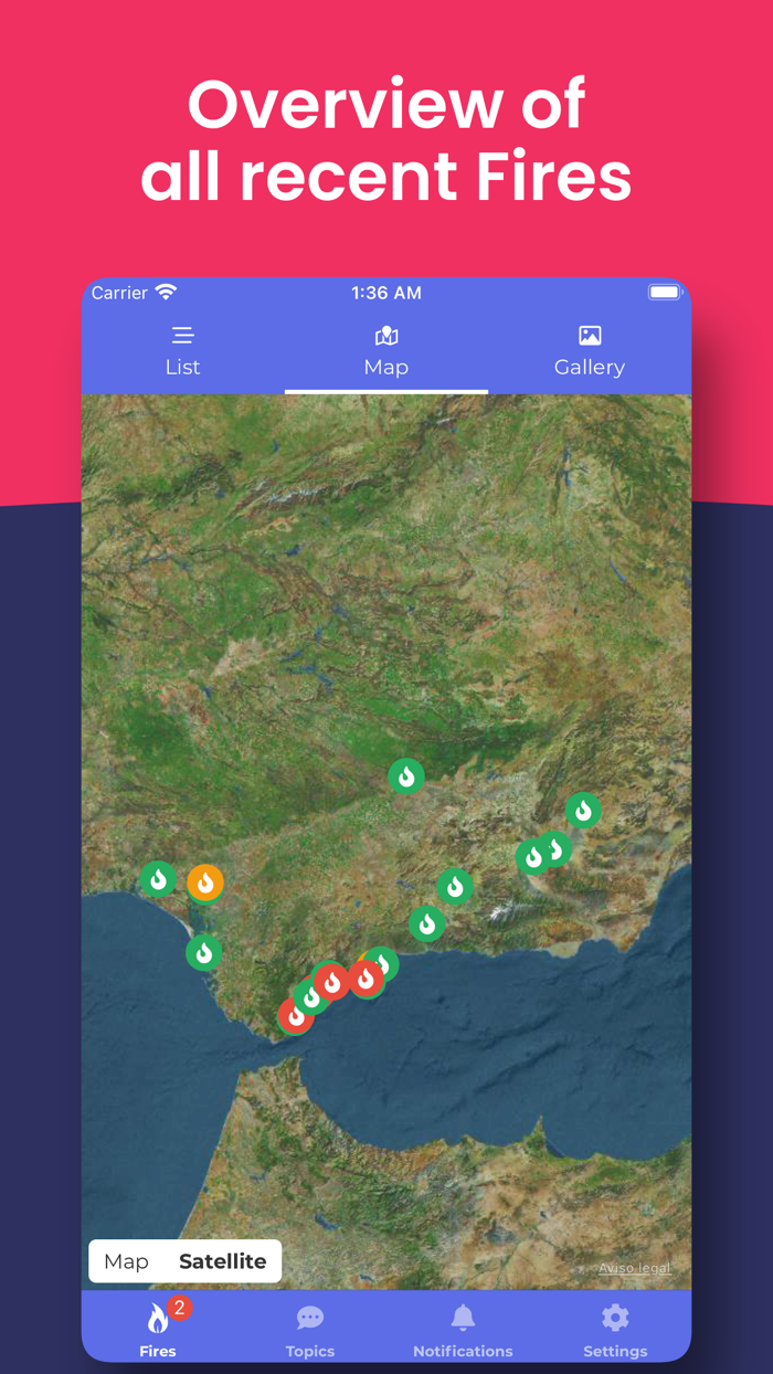 Wildfire Watch Andalusia