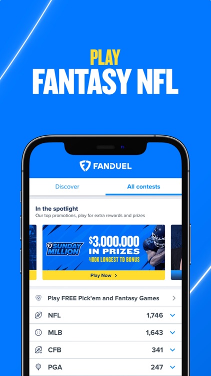 FanDuel Fantasy Sports on the App Store