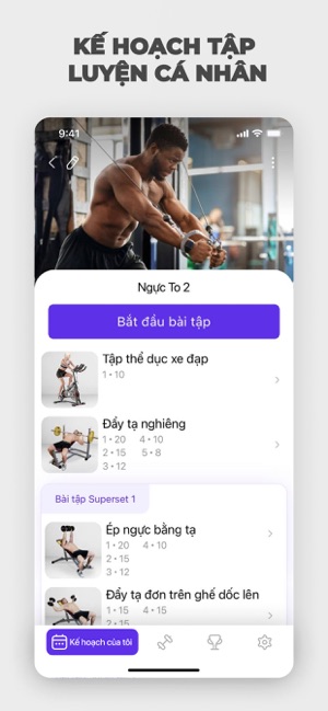 Fitness: Thể dục tại gym & nh‪à‬