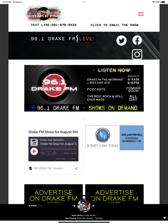 96.1 Drake FMのおすすめ画像1