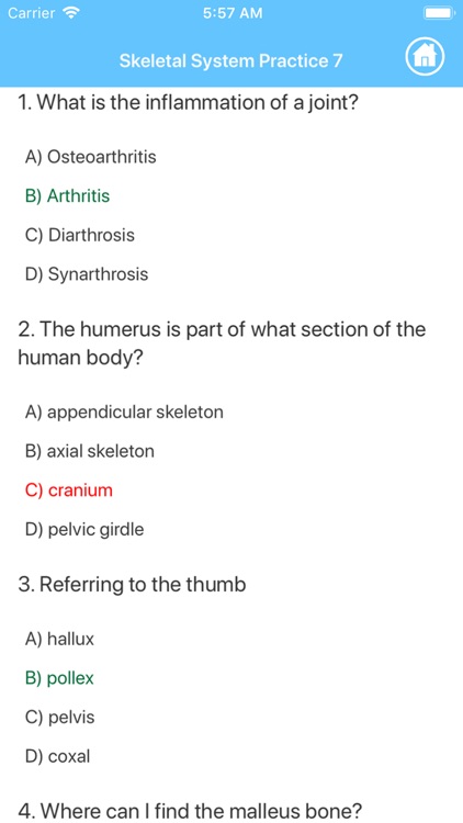 Learn Skeletal System screenshot-5