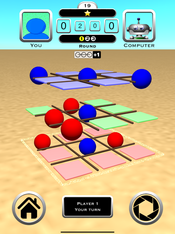 Tic Tac Toe 3D Board Game screenshot 3
