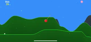 Rope Apple Golf - Screenshot 2