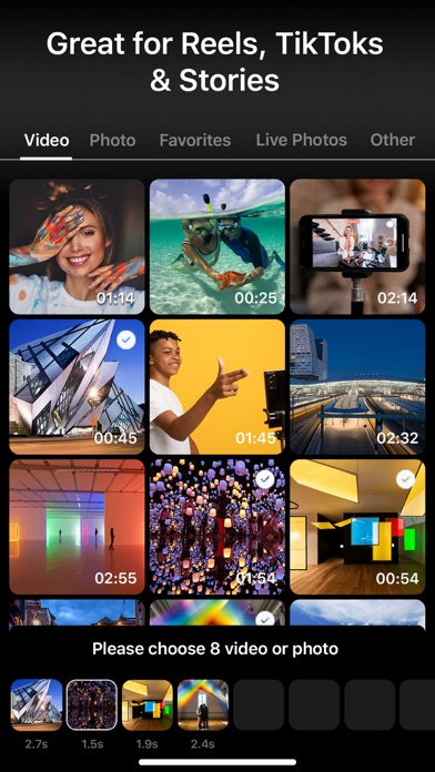 Vids AI - Reels Video Editor screenshot 2