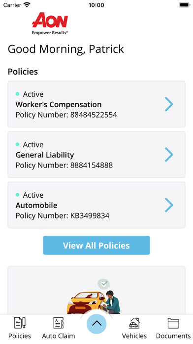 Aon Direct Personal Insurance screenshot 2