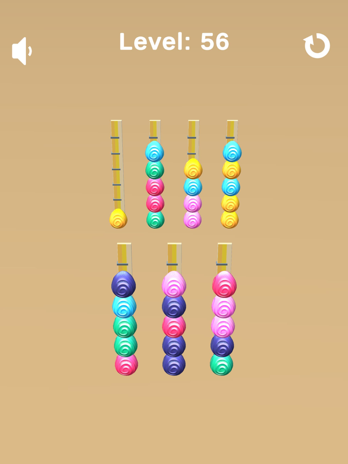 Color Sort 3D Stacking Puzzle