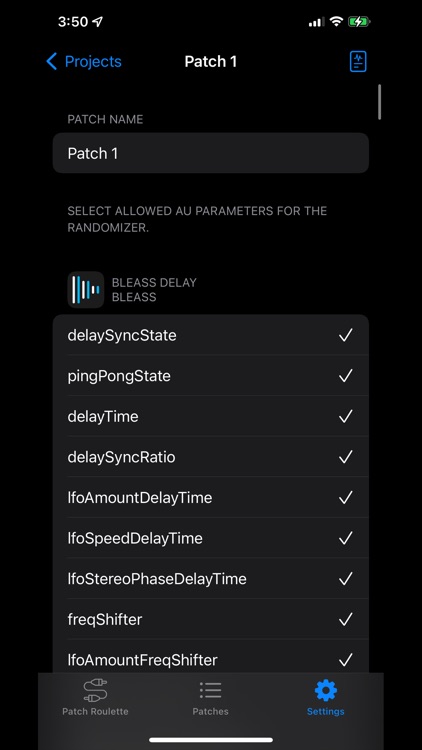 Patch Roulette AUv3 Randomizer screenshot-8