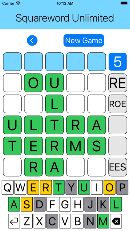 Squareword Unlimited Word Game screenshot-3