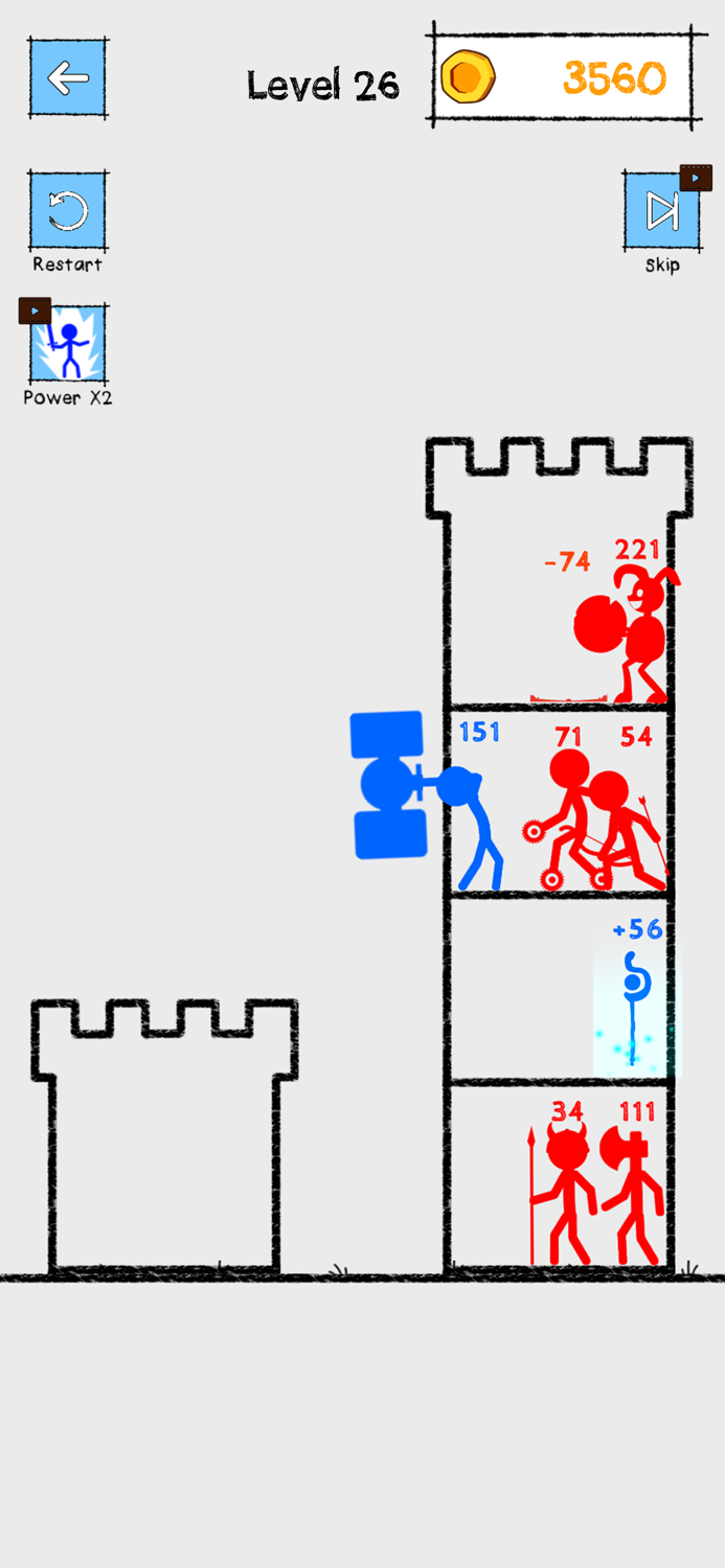 Number.io Stick Tower Defense