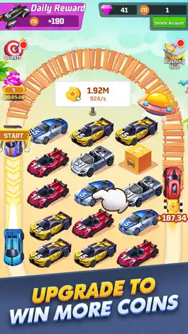 Game screenshot MergeRichCar apk