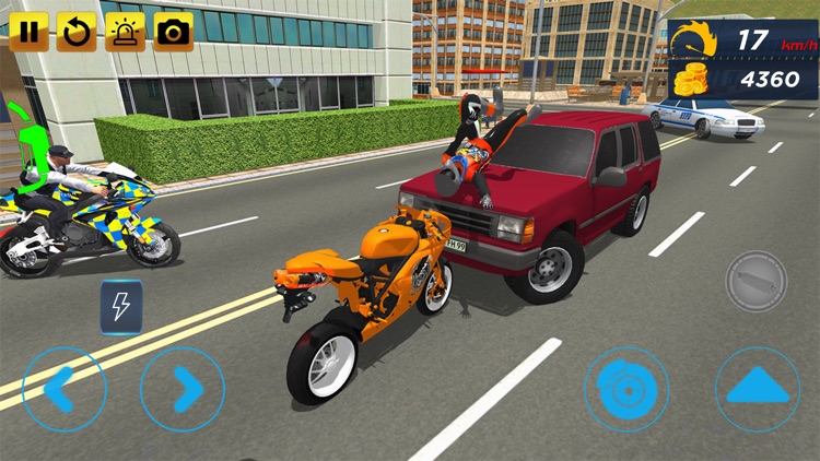 Police Bike Stunt Games screenshot-5