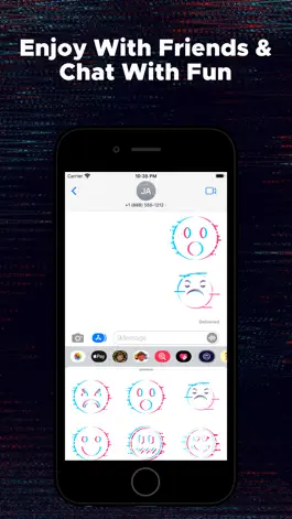 Game screenshot Glitch Stickers!! hack