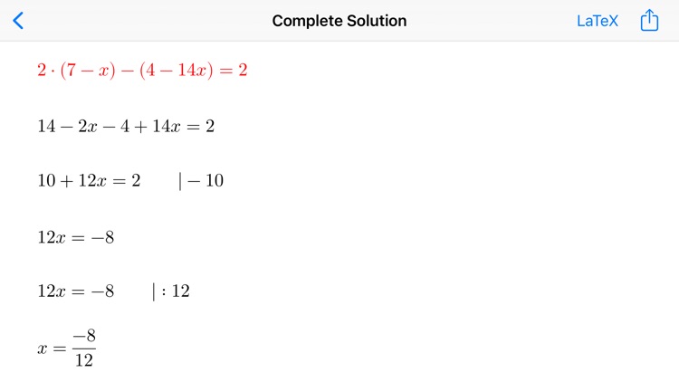 Linear Equations Tutor screenshot-4