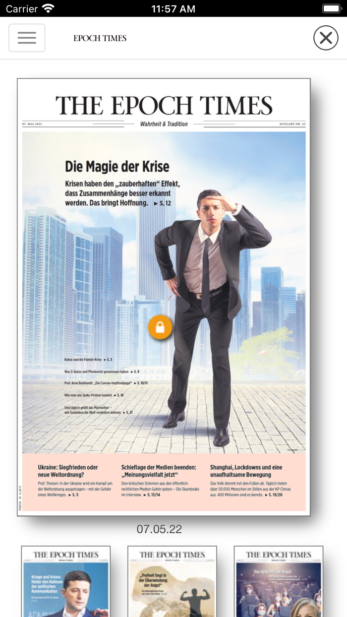 Epoch Times Deutsch E-Paper