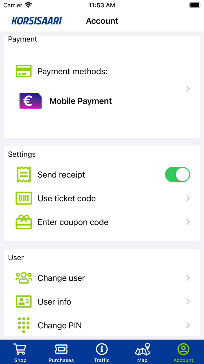 My Kilpilahti Ticket