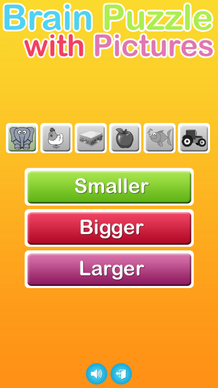 Brain Puzzle with Pictures