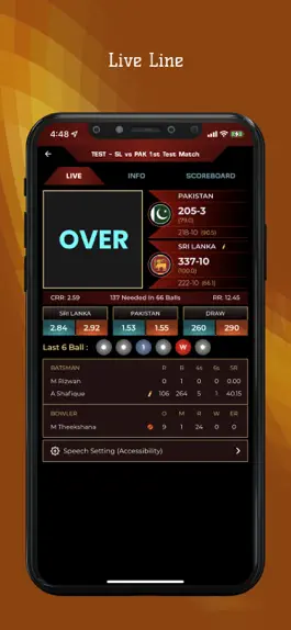 Game screenshot Cric Live Line Pro hack