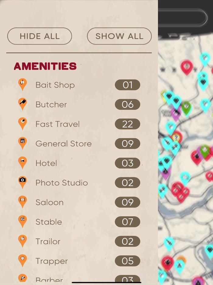 Maps and Westland Survival