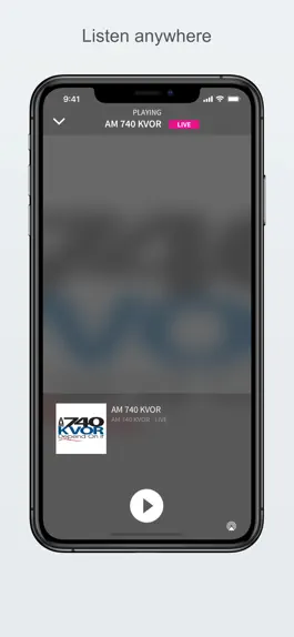 Game screenshot AM 740 KVOR apk