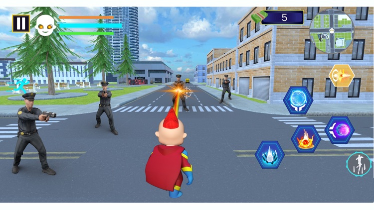 Yellow Rope- Superhero Game screenshot-3