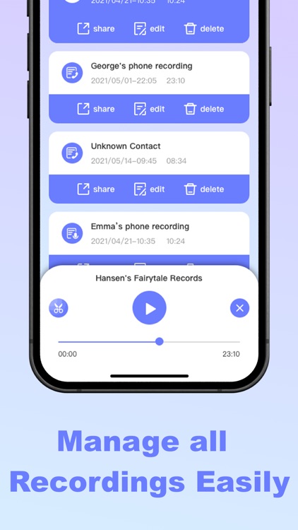 Call Recorder-Voice Record screenshot-3