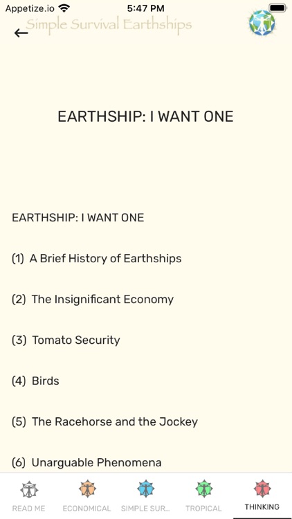 Simple Survival Earthships