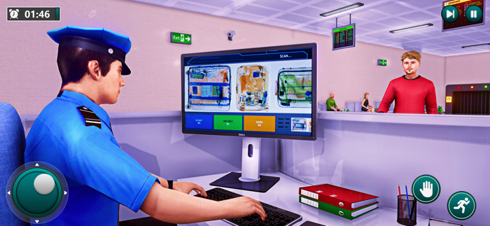 Airport Security Scanner 3D