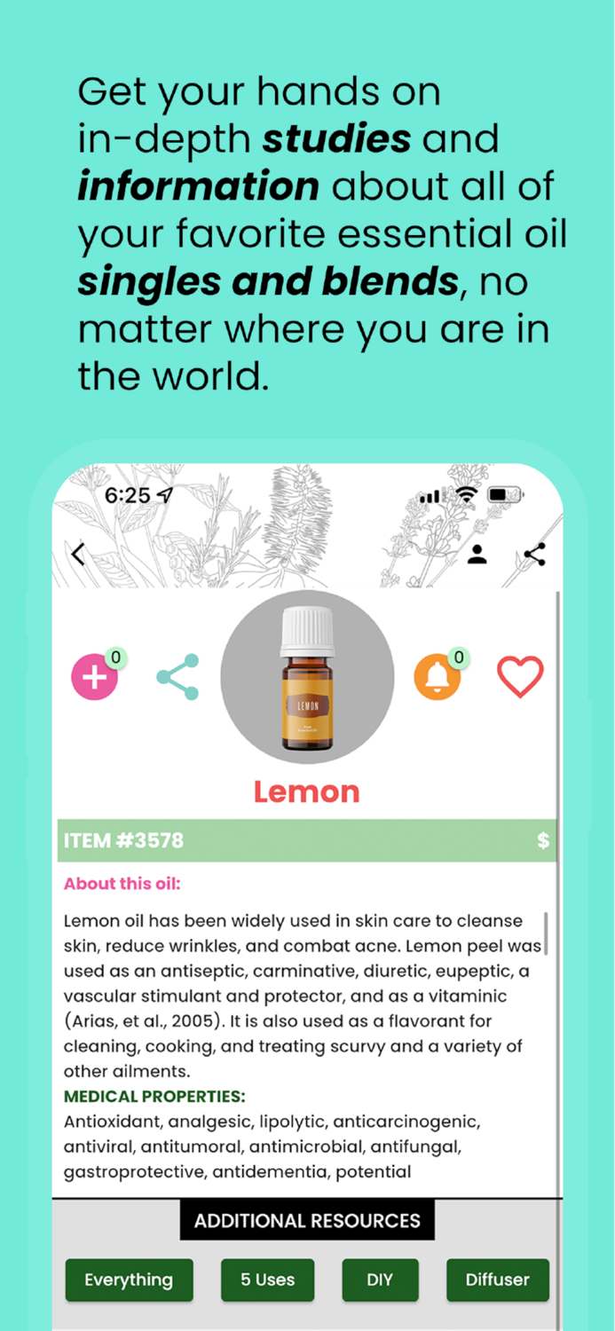 Essential Oil Educational Ref