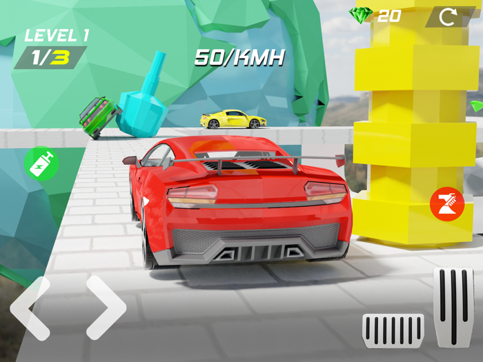 Car Stunt Crazy Mega Ramp Game