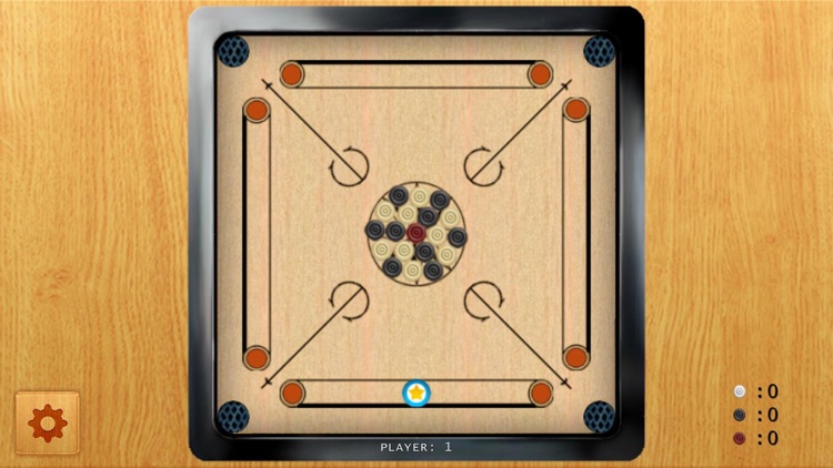 Tap Fingers Pocket Carrom