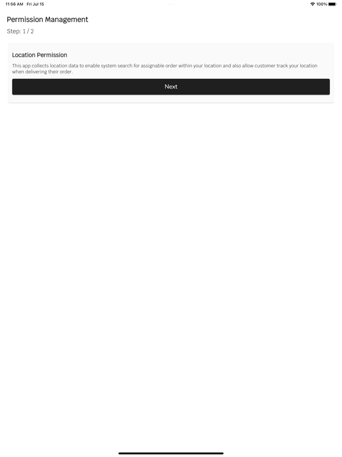 Try Deliveries Driver