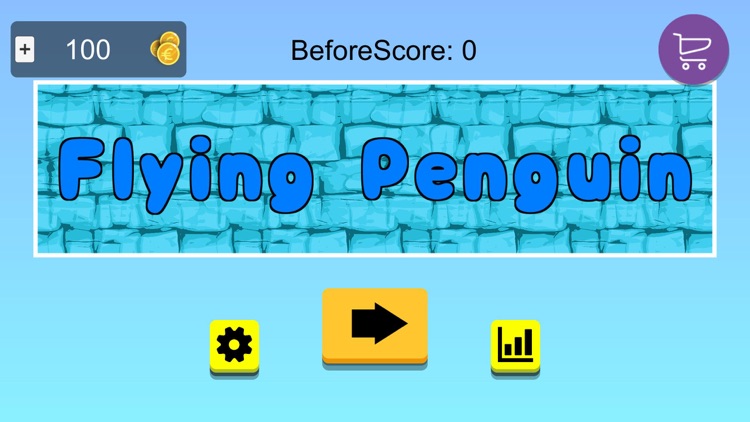 Penguins flying in the sky screenshot-0