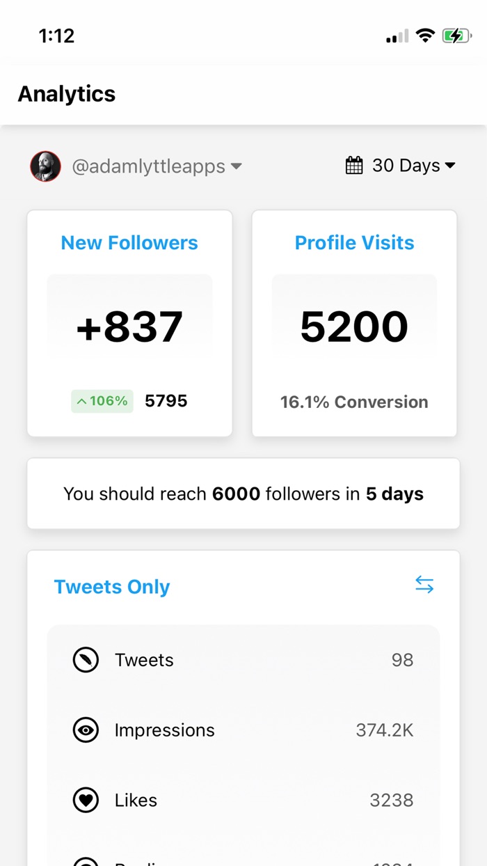 Follow Tracker for Twitter