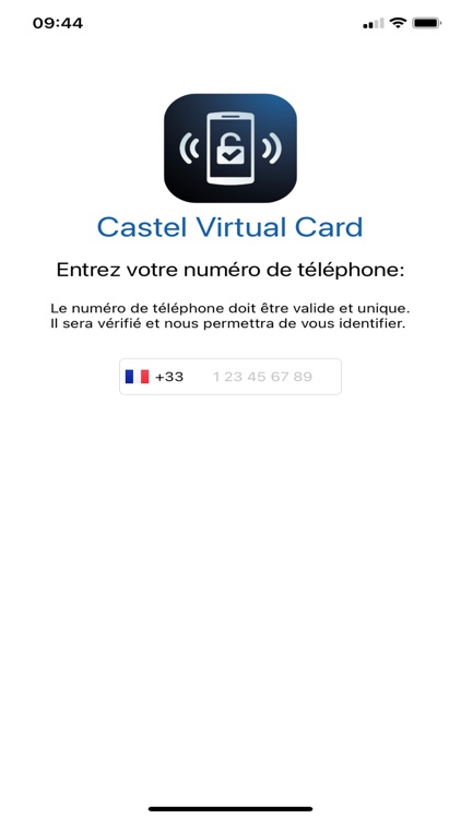 Castel Virtual Card