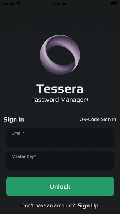 Tessera Password Manager+