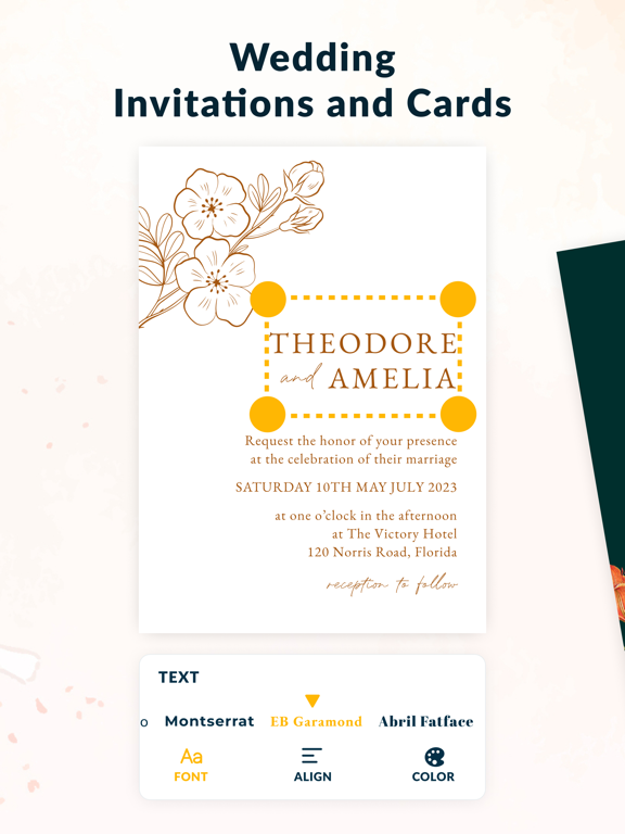 Invitation Maker Party Cards screenshot 3