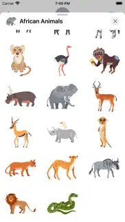 african zoo animals iphone screenshot 3