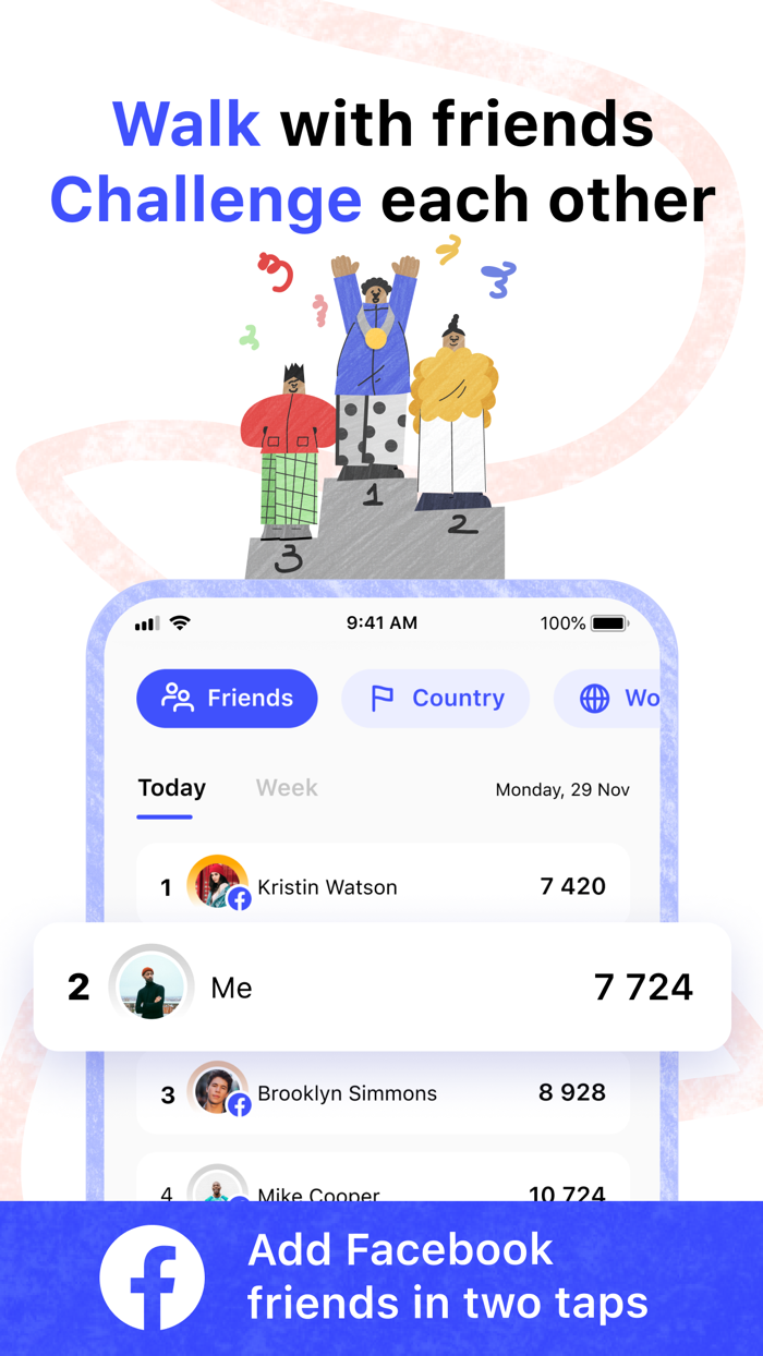 Walking Tracker Step Counter