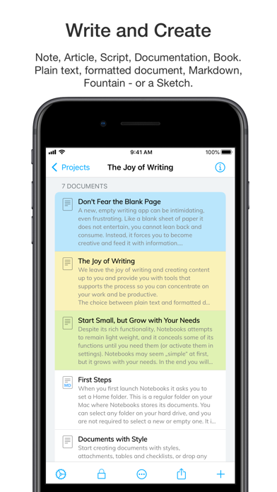 Notebooks – Write and Organize Screenshots
