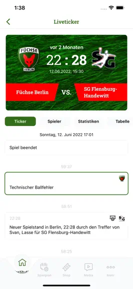 Game screenshot Füchse Berlin Vereins App apk