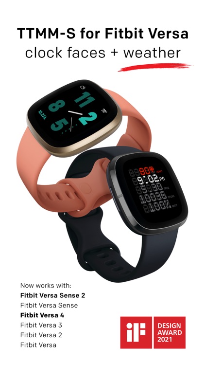 TTMM-S for Fitbit Versa screenshot-0