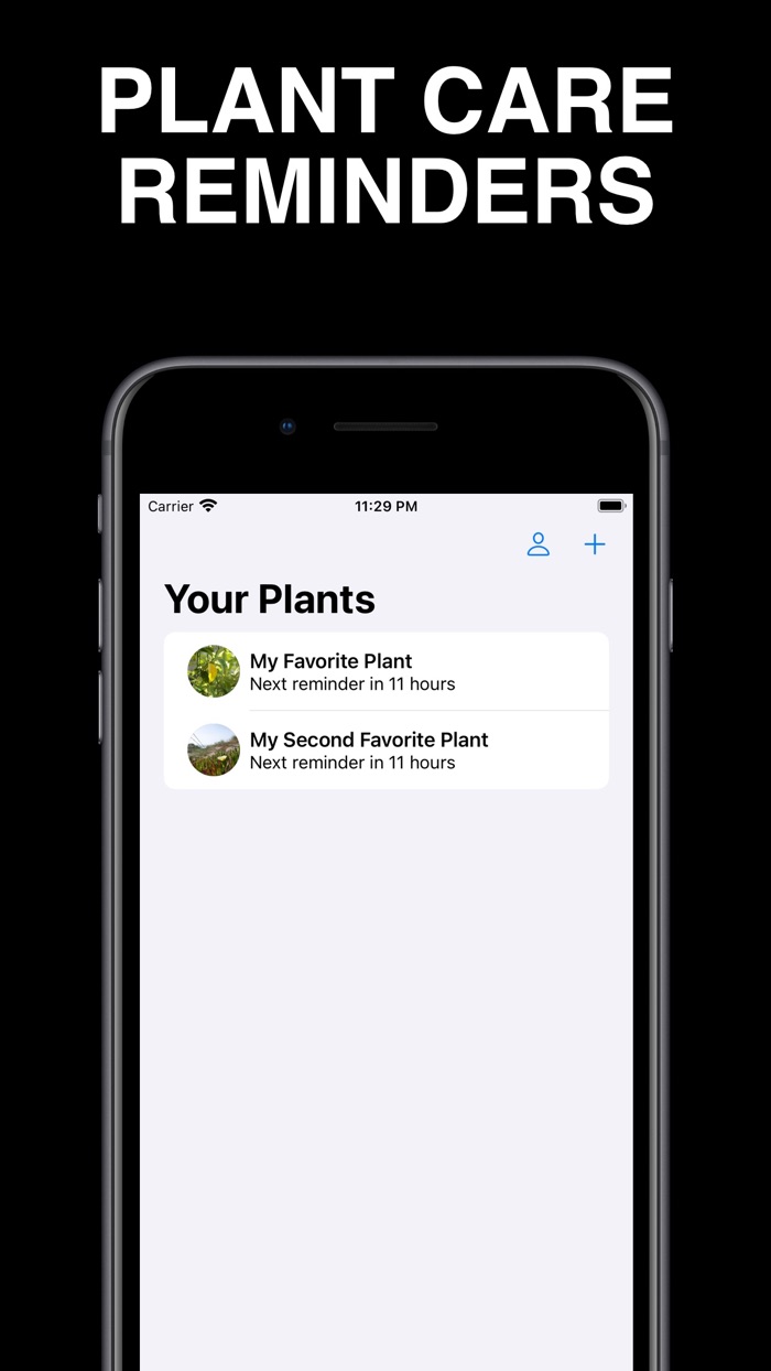 The Plant Care App