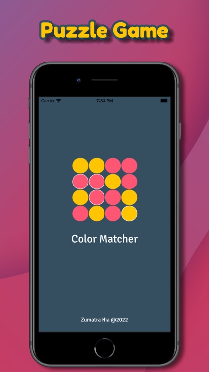 Color Matcher Puzzle Game